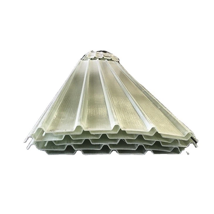 Rib Type Translucent Fiberglass FRP / GRP Skylight Panel